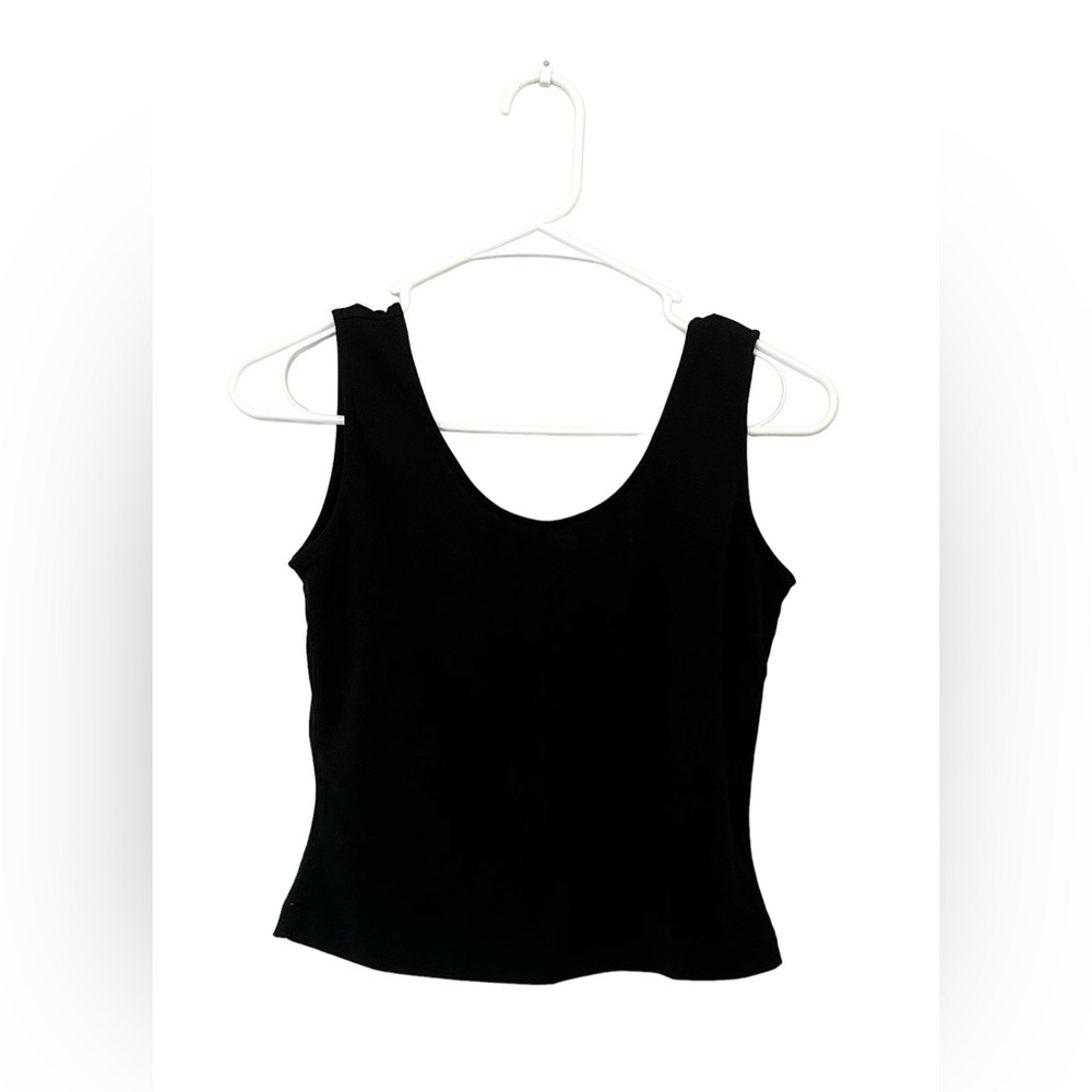 Petite Black Tank Top